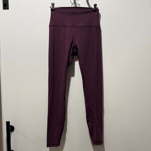CRZ YOGA Deep Purple Leggings